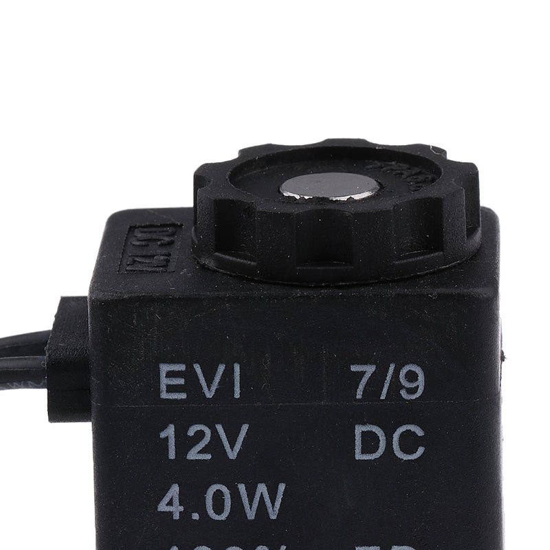1/4 inch 12V Normally Closed Pneumatic Aluminum Electric Solenoid Air Valve