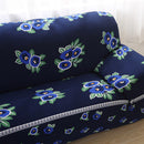 Fashionable Print Charms 3-Seater Sofa Covers Couch Protector Elastic Spandex Washable Slipcover Home Hotel Office Sofa Decor