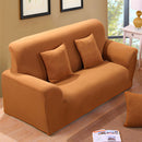 Fashionable 3-Seater Sofa Covers Couch Protector Elastic Spandex Washable Slipcover Home Hotel Office Sofa Decor Camel