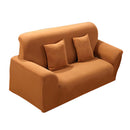 Fashionable 3-Seater Sofa Covers Couch Protector Elastic Spandex Washable Slipcover Home Hotel Office Sofa Decor Camel
