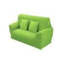 Fashionable 3-Seater Sofa Covers Couch Protector Elastic Spandex Washable Slipcover Home Hotel Office Sofa Decor Green