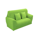 Fashionable 3-Seater Sofa Covers Couch Protector Elastic Spandex Washable Slipcover Home Hotel Office Sofa Decor Green