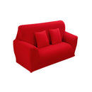 Fashionable 3-Seater Sofa Covers Couch Protector Elastic Spandex Washable Slipcover Home Hotel Office Sofa Decor Red