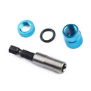 Stainless Steel 60mm Socket Bit Adapter Drill Nut Driver Power Extension Bar