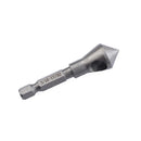 3 Pieces Woodworking Hex Blade Countersink Power Drill Bit Chamfer Oblique Hole Deburring