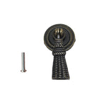10Pieces NEW Drawer Dresser Cabinet Single Hole Screw Mounted Pull Handle 28mm x 54mm