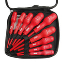 9Pieces Multifunctional Insulated Screwdriver Set Electrician Magnetic Precision Hand Tools