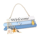 Nautical Wooden Beach Welcome Hanging Home Shop Door Decor Wall Sign Plaque