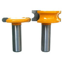1/4" Diameter 1/2" Shank Flute And Bead Router Bit Woodworking Cutting Tools