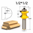5x Router Bit Set 1/2'' SH Woodworking Tool 3/8'' 5/16'' 1/4'' 3/16'' 1/8'' Radius
