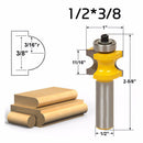5x Router Bit Set 1/2'' SH Woodworking Tool 3/8'' 5/16'' 1/4'' 3/16'' 1/8'' Radius