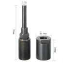 76mm Engraving Machine Extension Rod 1/4'' Shank Router Collet Extension Rod