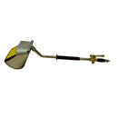 4-Jet Cement Mortar Sprayer Hopper Stucco Spray Gun Ceiling and Wall Painting Hand Tool Silver