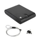 Home Safety & Security Lock Box, Biometric Fingerprint Scanner Box for Jewelry Important Stuff