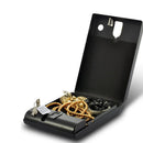 Home Safety & Security Lock Box, Biometric Fingerprint Scanner Box for Jewelry Important Stuff