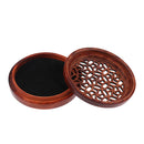 Traditional Wooden Incense Stick Holder Box Inlay Cone Burner Ash Catcher