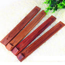 Wooden Incense Stick Burner Holder Handmade Joss Insence Stand Ash Catcher