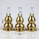 Handcraft Buddhist Gourd Incense Burner Censer Cone Stick Holder Ash Catcher