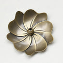 Creative Home Decor Zinc Alloy Chinese Feng Shui GoodLuck Incense Burner Holder Censer Plate NEW