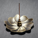 Creative Home Decor Zinc Alloy Chinese Feng Shui GoodLuck Incense Burner Holder Censer Plate NEW