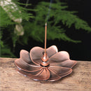 Creative Home Decor Zinc Alloy Chinese Feng Shui GoodLuck Incense Burner Holder Censer Plate NEW