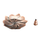 Creative Home Decor Zinc Alloy Chinese Feng Shui GoodLuck Incense Burner Holder Censer Plate NEW