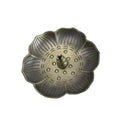 Creative Home Decor Zinc Alloy Chinese Feng Shui GoodLuck Incense Burner Holder Censer Plate NEW