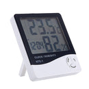 Digital LCD Temperature Humidity Meter Clock Hygrometer Thermometer Dulcet