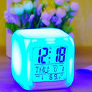 Wake Up Alarm Clock Snooze Light Light Control Clock LED Bedside Decorative Night Light
