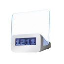 LED Digital Alarm Clock Luminous Fluorescent Message Memo Board Backlight with Highlighter