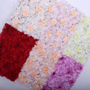 Artificial Flower Wall Plastic Panels For D.I.Y Wedding Background Backdrop