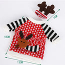 2Pieces/Set Wine Bottle Cover Xmas Santa Table Decor Christmas Bottle Cap Gift