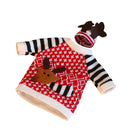 2Pieces/Set Wine Bottle Cover Xmas Santa Table Decor Christmas Bottle Cap Gift