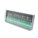 30pieces Diamond Coated Alloy Rotary Pointed Head Burrs Rock Grinding Tool 3mm