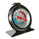 Kitchen Craft 2-1/2'' Traditional Dial Metal Digital Thermometer for Fridge Freezer