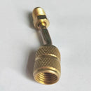 Split Ductless Service Port Adapter Connector, 5/16" SAE Female to 1/4" Sae Male
