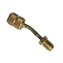 Split Ductless Service Port Adapter Connector, 5/16" SAE Female to 1/4" Sae Male