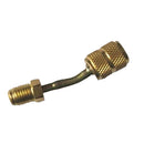Split Ductless Service Port Adapter Connector, 5/16" SAE Female to 1/4" Sae Male