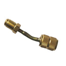 Split Ductless Service Port Adapter Connector, 5/16" SAE Female to 1/4" Sae Male