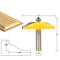 1/2'' Shank Raised Panel Router Bit - Ogee Door