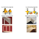 Roman Ogee & Pedestal Edging Router Bit - 2 Bits Set -1/2'' Shank Cutter