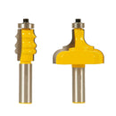 2 Bits Picture Frame Router Bit Set - 1/2'' Shank - Framework Complete Cutter