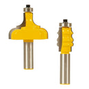 2 Bits Picture Frame Router Bit Set - 1/2'' Shank - Framework Complete Cutter