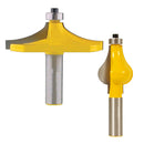 2Pieces Handrail Router Bit Set - Standard/Flute 1/2" Shank