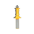 2 Bits Miter Frame Molding Router Bit Set - 1/2'' Shank 3-1/2'' 4-1/2'' Height