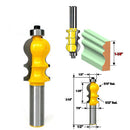 Raised Panel Router Bits -5pc 1/2'' Shank Cove Cabinet Door Woodworking Tool