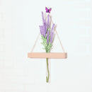 Creative Wall Hanging Clear Glass Vase Flower Planter Bottle Tube Pot Terrarium Decor