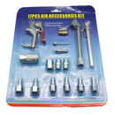 14Pieces Industrial 1/4-inch Air Compressor Connect Coupler / Plug / Tool Kit