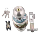 Entry Door Knob Lock Security Entry Cylindrical Latch Rotatable Handle Lock