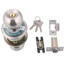 Entry Door Knob Lock Security Entry Cylindrical Latch Rotatable Handle Lock
